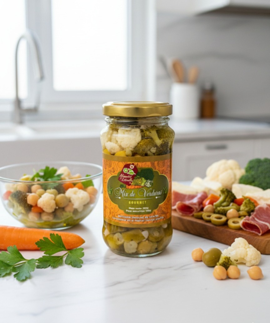 Mix de Verduras en Conserva | Alicolombia 100% Natural